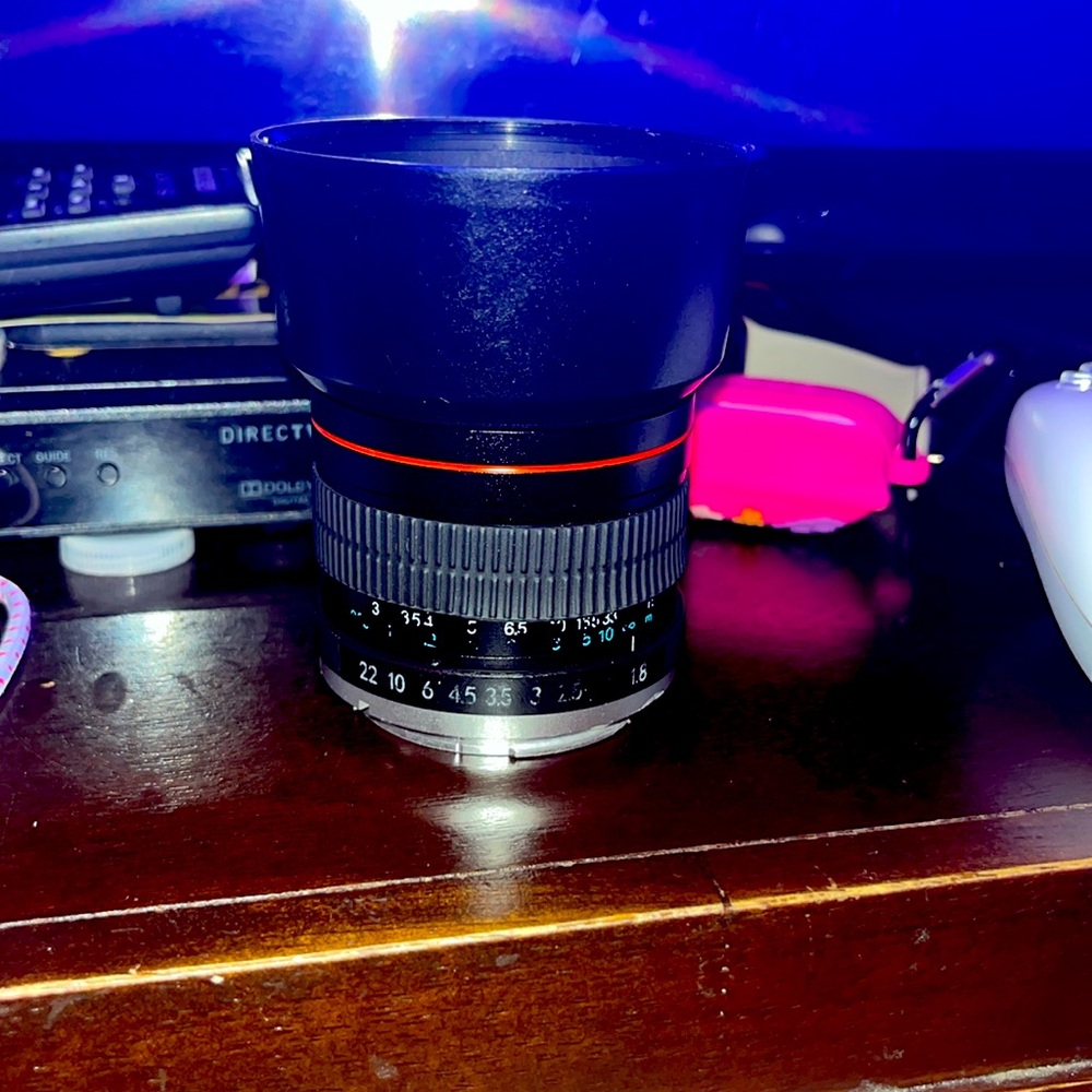 Camera lens for canon